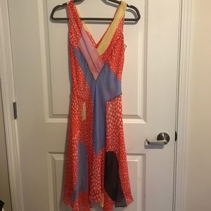 NWT Diane Von Furstenberg printed dress